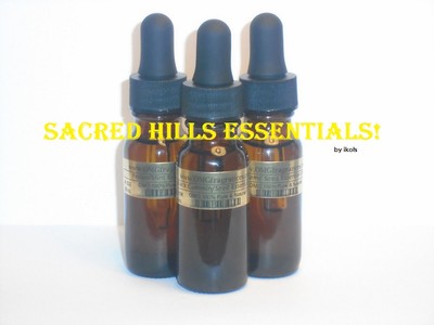 OMG * 100% Pure & Natural Essential Oils with Rubber Top Glass Dropper 1/2 oz.