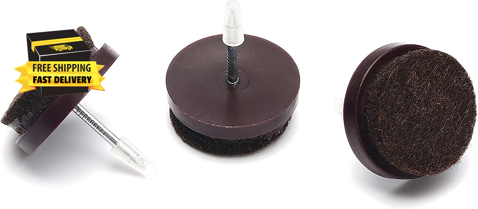 Furniture Felt Pads NailOn Heavy Duty Felt Pad Chair Sliders round Chair Leg Fl eBay