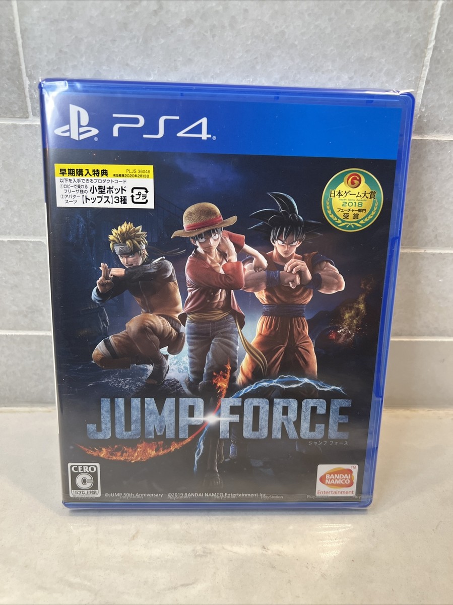 JUMP FORCE Playstation 4 PS4 Video Games From Japan New Sealed | eBay