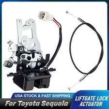 Tailgate Back Door Lock Actuator & Cable for Toyota Sequoia 2001-2007 931-861