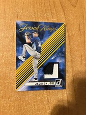 2024 Donruss Baseball - Jackson Jobe - Jersey Kings Patch Relic #d 02/10
