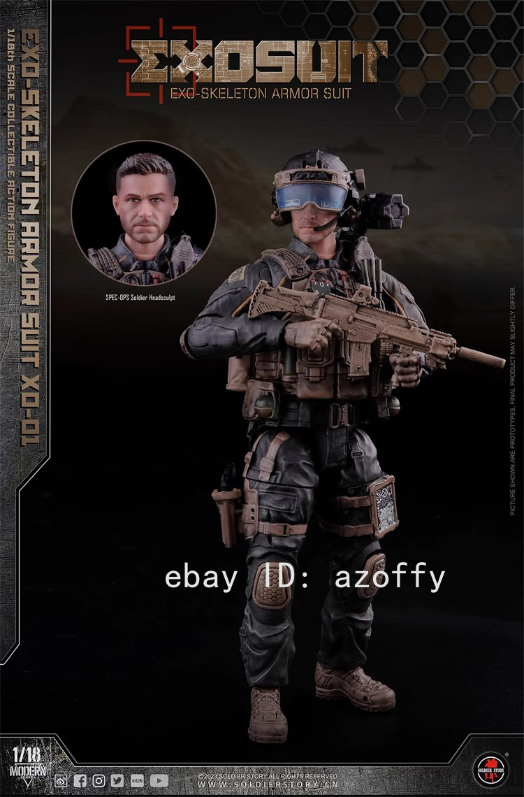 SoldierStory SSE001 1/18 EXO-Skeleton Armor Suit XO-01 3.75in