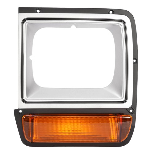 For Dodge Pickup Truck Headlight Headlamp Bezel w/ Corner Parking Light Left LH - Picture 2 of 14
