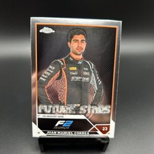 2023 Topps Chrome F1 #91 Juan Manuel Correa F2 Van Amersfoort Racing