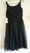STELLA MCCARTNEY FOR TARGET BLACK SILK DRESS SZ 10