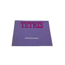 Tetris Nintendo NES Manual Only  Instruction Booklet