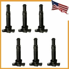 6pcs 27301-3E100 Ignition Coil for Hyundai Santa Fe Kia Optima 2006-2008 2.7L V6