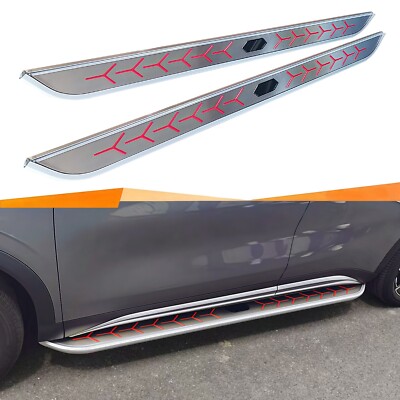 FitFor Hyundai IX25 Creta 15-2019 Side Steps Nerf Bars Running Boards Step Bars
