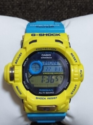 Casio G-shock Riseman GW-9201KJ-9JR Yellow USED | eBay Casio G-shock Riseman GW-9201KJ-9JR Yellow USED | eBay