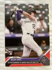 Nolan Jones - 2023 MLB TOPPS NOW Card 428 - Red Parallel 09/10 RC