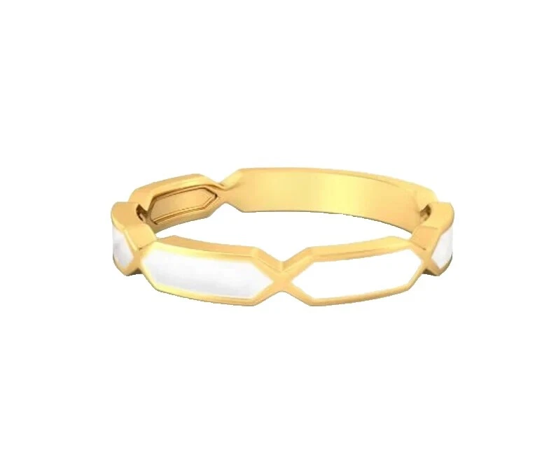 Beauty Enamel Band Fashion Rings