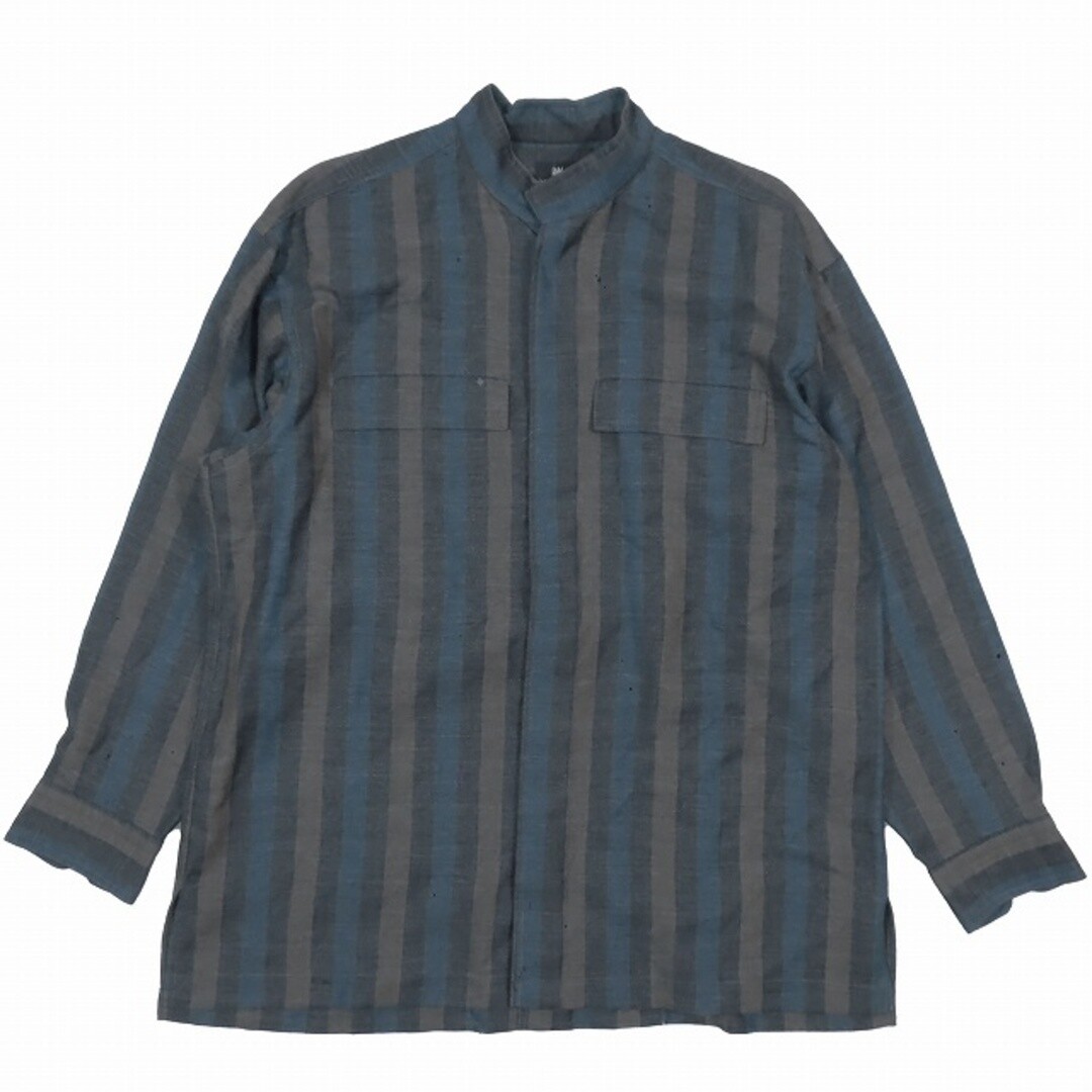 【美品】ISSEY MIYAKE MEN シャツ 3 Homme Plissé Issey Miyake Shirt with pocket | Men's Clothing