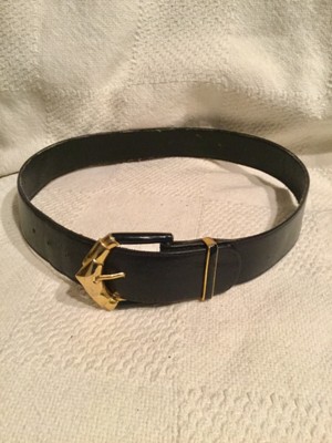 black belt gold buckle ladies