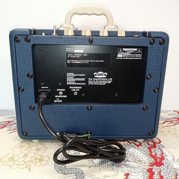 VOX AC4C1 MINI BL Vacuum Tube Guitar Amplifier 4W Combo Tested