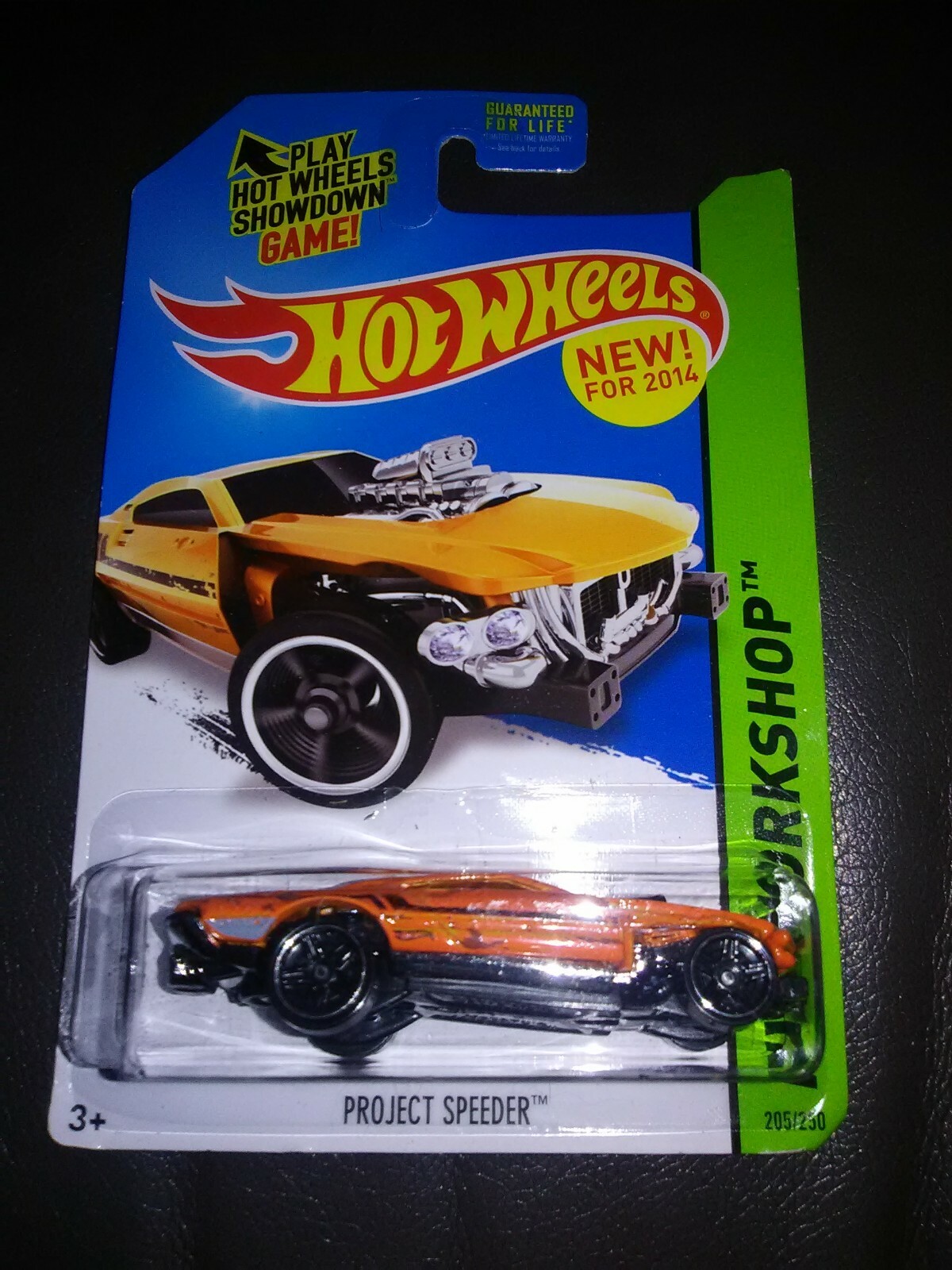 2014 Hot Wheels HW Workshop Project Speeder #205/250 NEW SEALED 