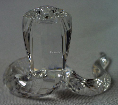 SWAROVSKI CRYSTAL COBRA / SNAKE 243979 MINT BOXED RETIRED RARE - Picture 3 of 9