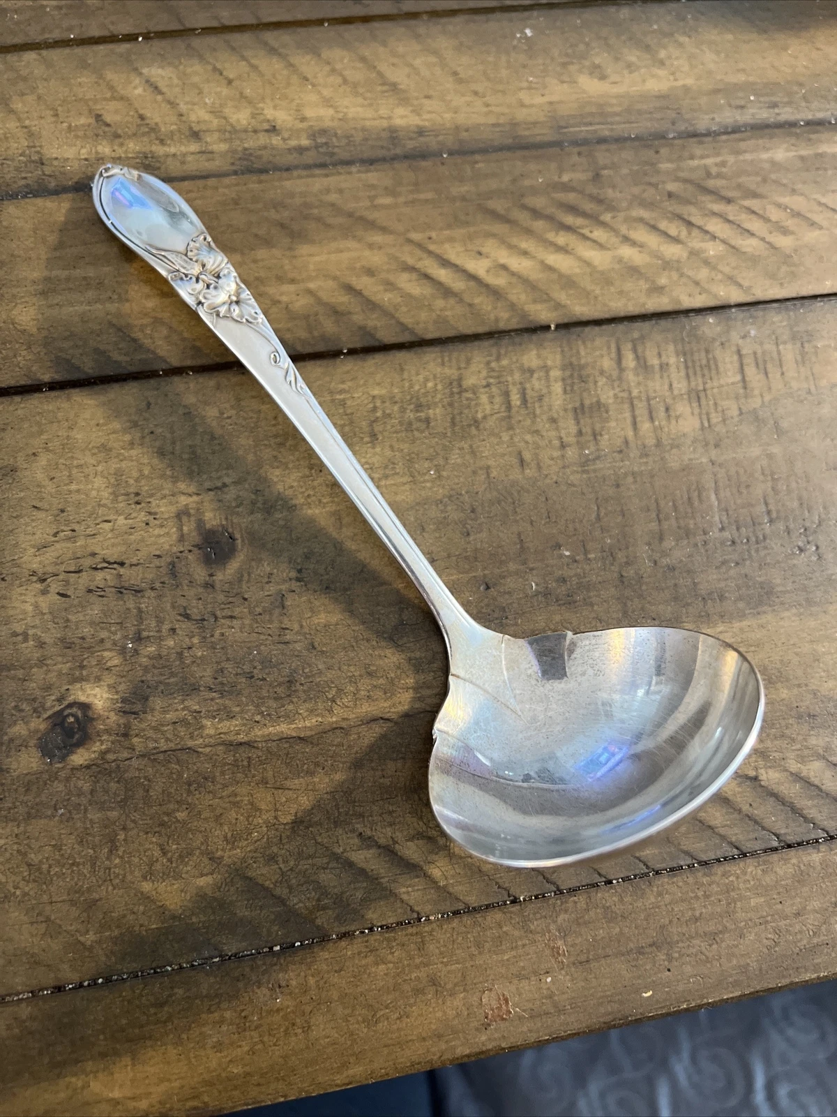 WHITE ORCHID 1953 GRAVY or SAUCE LADLE BY COMMUNITY
Opens in a new window or tab