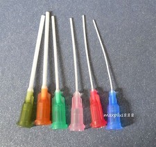 PP Blunt flexible dispensing needles syringe needle tips 1.5" 150 pcs 14Ga-25Ga