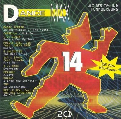 2xCD Magic Affair / Corona / Sir Prize / a.o. Dance Max 14 EMI Electrola