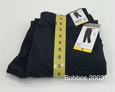 Mondetta Women's Pull-On Fleece Pants, Black, Size S