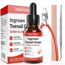Treatonic Toenail Fungus Treatment Kit: Extra Strength Antifungal Nail Repair So