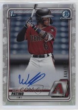 2020 Bowman Chrome Prospect Refractor 216/499 Wilderd Patino #CPA-WP Auto 0a8t