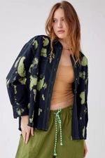 BDG Andy Flannel Dye-Tech Button-Down Shirt