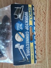 Zipbolt PPQT10.700 - ZIPCLIP Worktop Bolts. New unused. Tatty packaging.