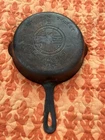VTG Griswold #5 Cast Iron Skillet Large Block Logo #724 A
