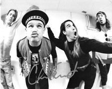 * CHAD SMITH * signed 8x10 photo * RED HOT CHILI PEPPERS *COA *