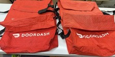 Lot of 4 DoorDash Pizza Delivery Insulated Bags Catering