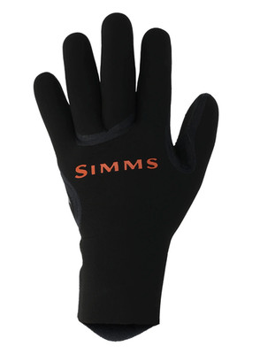 Simms Fishing ExStream Neoprene Gloves - Black NEW DISCOUNTED