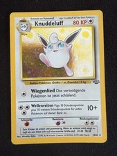 Knuddeluff Wigglytuff 16/64 Holo Rare Jungle Unlimited Damaged on eBay
