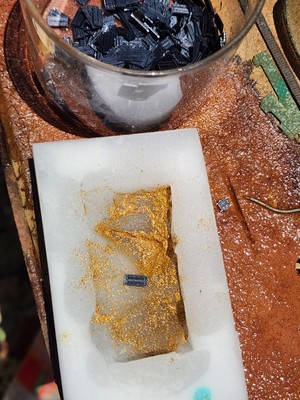 #ad 500pcs connectors each 5x9mm For Gold Scrap Recovery Recycling $35.00