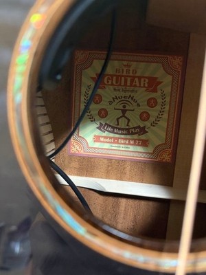 Anuenue Bird Guitar M77E No.MG3058 | eBay