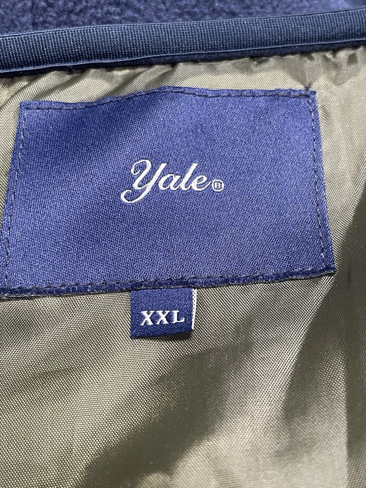 Suéter Yale Bulldog Hecho en Corea Botón Azul Marino Para Hombre Talla 2XL Foto 4 de 4