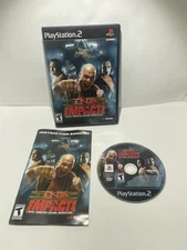 TNA Impact Wretling PS2 PlayStation 2 Video Game - CIB Complete