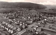 862760) Postcard complete view steel Weser near H�xter 