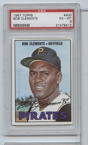1967 Topps Roberto Clemente #400 PSA 6
