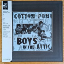 COTTON PONY – BOYS IN THE ATTIC -  VINYL LP - X22