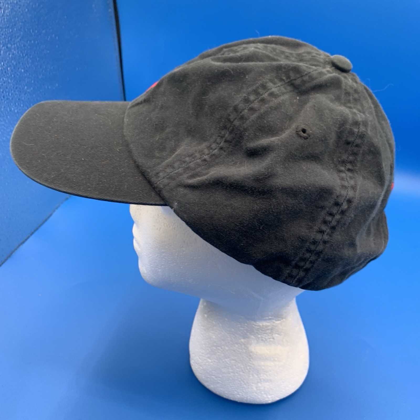 Cappello Berretto Polo Ralph Lauren StrapBack Golf Logo Rosso Pony Regolabile Adulto