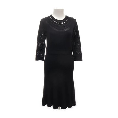 Polo Ralph Lauren, Kleid, Größe: M, Schwarz, Einfarbig, Rippenstrick, Damen #STy