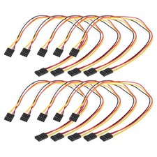 4 Pin Breadboard Jumper Wires Female to Female 2.54mm Ribbon Cable 10 PCS