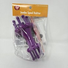 Boye Jumbo Spool Knitter + 2 Bonus Looms   Ya...