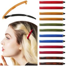 12pcs Hair Barrettes Set for Women and Girls, Hair Clips for Thick Thin Fine Hai