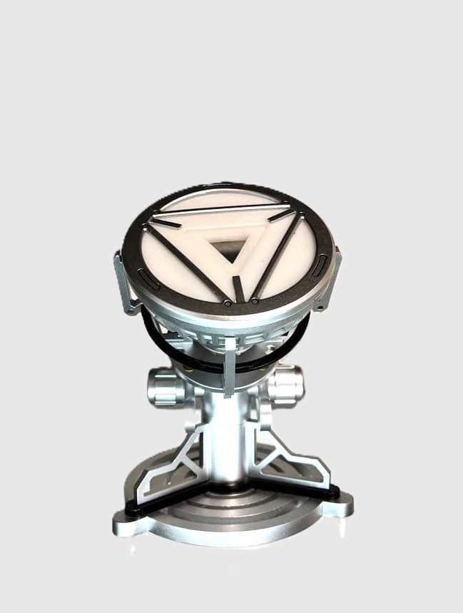 KIngArts 1/1 Prop Replica IRON MAN 2 Mark VI ARC REACTOR Diecast