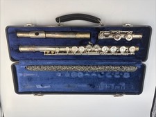 Artley 18-0 Vintage Silver Flute 1960s 518291 Musical Instrument With Case USA