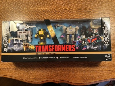 Transformers AOTP 4-Pack Autobots vs. Decepticons Target Exclusive New