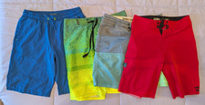 Boys Drawstring Nylon Shorts Size 12 lot of 4