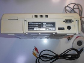Cleaned and working SS Sega Saturn console HST-3220, 2 controllers, power cable,